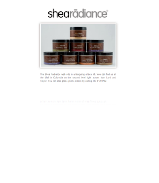 shea radiance organic shea products